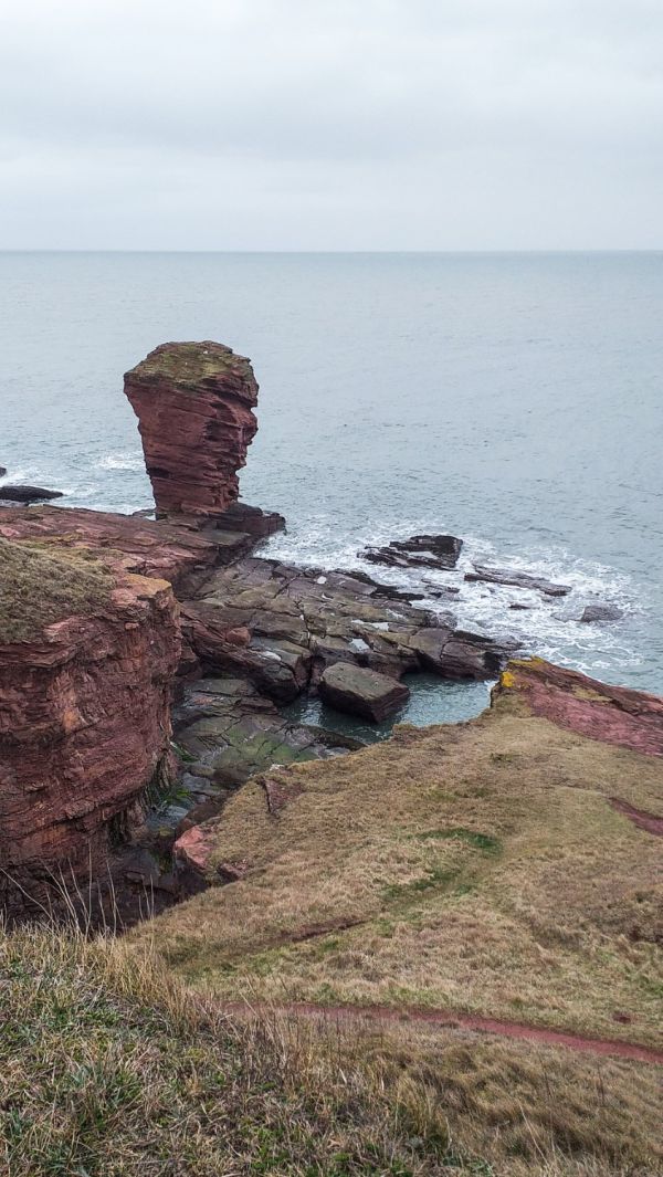De'il's Heid sea stack